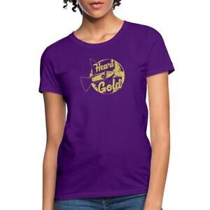 T-shirt femme élégant Heart Of Gold Globe