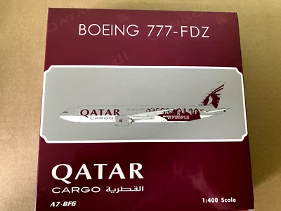 Phoenix Qatar Airways Boeing 777-200 'Spostato Dalla Gente' A7-BFG 1/400 - Immagine 1 di 4