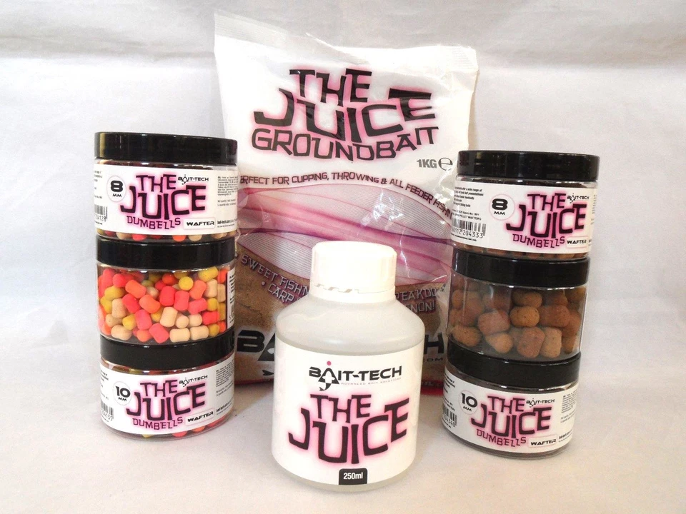 Bait-Tech The Juice - **Groundbait, Glug, Wafters, Sinkers, Pop Ups verfügbar** - Bild 1 von 1