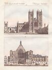 London Westminster Westmünster-halle Abtei Abbey Palace England Bertuch 1800