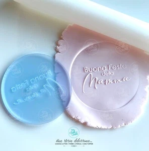Timbro A Rilievo Formine Biscotti festa della mamma - Picture 1 of 1