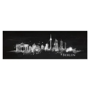 Póster 0606 Póster Lienzo Panorama, Berlín Hito Alemania - Imagen 1 de 6