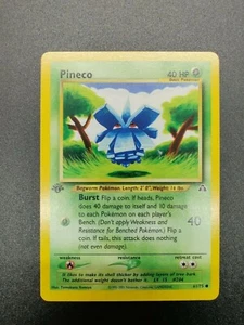 Pineco | Casi Nuevo | Neo Discovery 1a Edición 61/75 | Común | Pokémon - Imagen 1 de 1