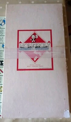 Jeu de Monopoly Miro Company Paris Parker Ancien 1961 Famille jeux de société  - Photo 1/4