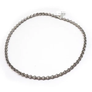 DAVID YURMAN Collana Uomo Nuova 8,4mm Catena Armeria 22" in Argento Sterling - Foto 1 di 5