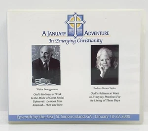 A JANUARY ADVENTURE IN EMERGING CHRISTIANITY BRUEGGEMANN TAYLOR 8 CDs AUDIOBOOK - Picture 1 of 4
