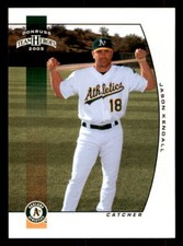 2005 Donruss Team Heroes  #254 Jason Kendall Oakland Athletics