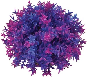 Oase Biorb Plant Purple Flower Ball Sea Weighted plastic aquarium safe Small NEW - Picture 1 of 1