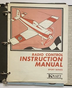 Vintage Kraft Radio Control Instruction Manual Sport Series - Picture 1 of 8