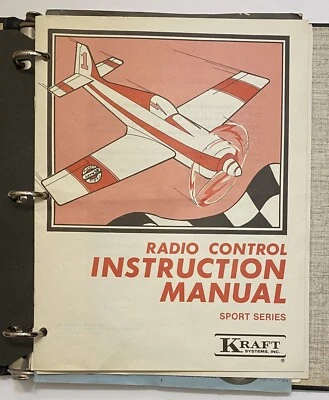 Vintage Kraft Radio Control Instruction Manual Sport Series - Image 1 of 4
