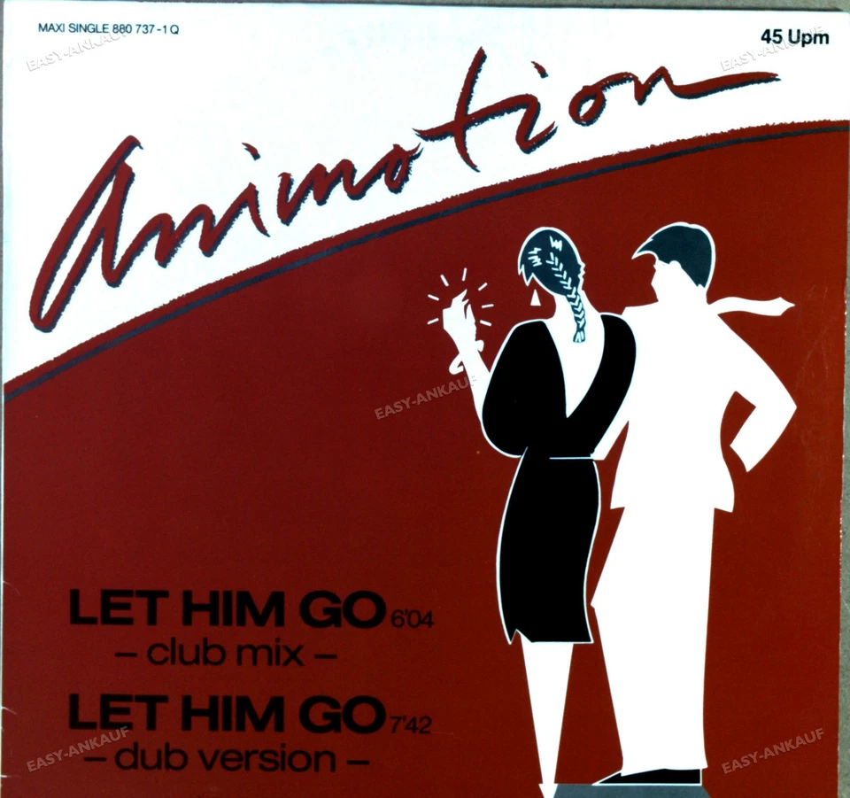 Animotion - Let Him Go Maxi 1984 (VG/VG) . - Image 1 of 1