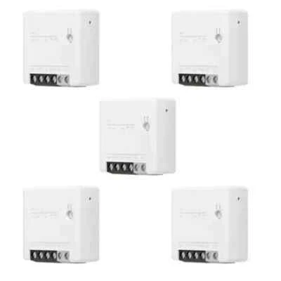 SONOFF MINI R2 WIFI APP DOMOTICA SMART SWITCH INTERRUTTORE ALEXA GOOGLE HOME 5PZ