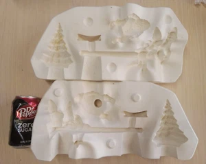 Duncan 595B 4,25" Weihnachtsbaum Santa Elfen Schlickerguss Keramikformen 732 - Bild 1 von 2