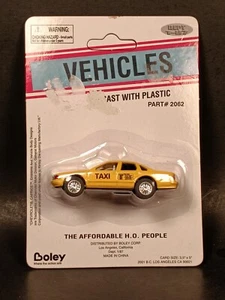 2001 Chevrolet Caprice Yellow Taxi Car Cab 1:87 Die Cast By Boley Sealed - Picture 1 of 12