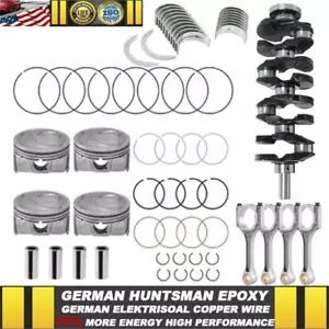 Crankshaft+Bearing +Piston+Connecting Rod Kit For Hyundai Sonata Kia Optima 2.4L - Bild 1 von 16