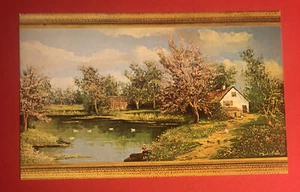 MORRIS KATZ Vintage Art Postcard - Picture 1 of 3