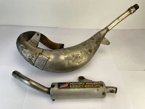 YAMAHA YZ 125 1996 PRO CIRCUIT EXHAUST SILENCER AND PIPE - Picture 1 of 24