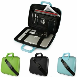 SumacLife Laptop Leather Zip Case Shoulder Bag For 15.6"Samsung Galaxy Book4 360 - Picture 1 of 29