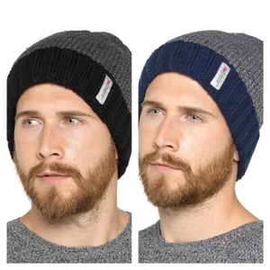 MENS GL605 ONE SIZE THINSULATE HATS BY RJM HEATGUARD RETAIL PRICE - Picture 1 of 17