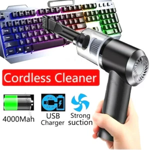 MINI ASPIRAPOLVERE BATTERIA RICARICABILE USB AUTO UFFICIO FILTRO  - Foto 1 di 10