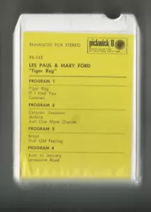 Les Paul & Mary Ford - Tiger Rag US 8 Spur Pickwick P8-145 Pirat? Sehr guter Zustand D - Bild 1 von 1
