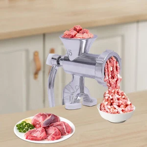 Multifunction Meat Grinder Mincer Stuffer Hand Manual Sausa Filler Maker Machine - Picture 1 of 12