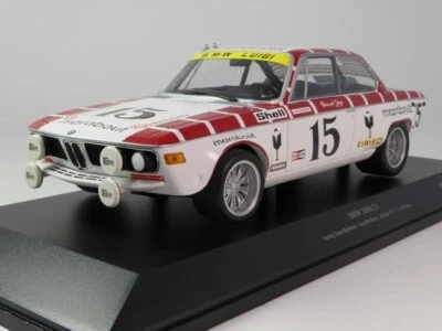 Minichamps BMW 2800 CS MARABOUT #15 Gaye - 24h Spa 1972 1/18 155722715 - Immagine 1 di 3