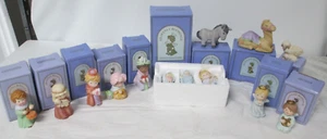 AVON 1986 Heavenly Blessings Nativity Set 13 Pieces in Original Boxes - Picture 1 of 13