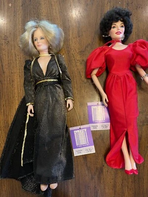 Krystle Carrington & Alexis Dynasty World Dolls 1985 19"Celebrity Collection - Image 1 of 4
