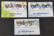 *FREE SHIP Malaysia Motorcycles & Scooter 2003 Transport Vehicle stamp plate MNH