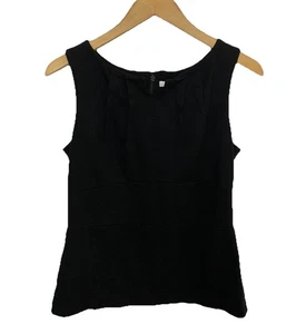 Top Ponte Cabi #649 negro concha perfecta sin mangas para mujer talla 8 - Imagen 1 de 7