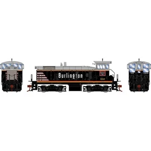 Athearn 86745 HO RTR SW1000, DCC Ready, CBQ, 9317 - Picture 1 of 2