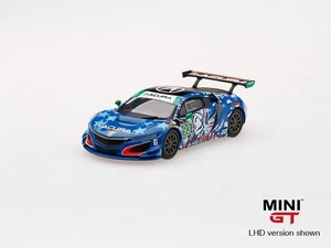1/64 Mini GT Acura NSX #93 Statue of Liberty 2017 IMSA Watkins Glen Car MGT00072 - Picture 1 of 3