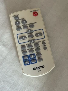GENUINE SANYO CXZR PROJECTOR REMOTE - PLC-XU350 PLC-XR251 PLC-XD2200 - Picture 1 of 1