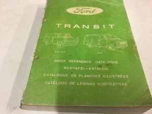 Catálogo de referencia rápida Ford Transit 1981~08/65~01/78~~ 01/78- - Imagen 1 de 6