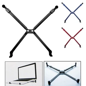 1 Laptop Cooler Cooling Pad Stand Adjustable Legs Portable Desk Rack PC Notebook - Afbeelding 1 van 1