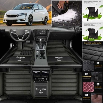 For Honda Clarity Car Floor Mats Custom Waterproof Luxury Carpets Auto Liner - Image 1 of 4