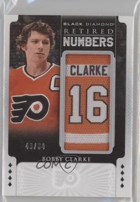 2015-16 Upper Deck Black Diamond Retired Numbers /84 Bobby Clarke #RN-BC HOF - Image 1 of 2