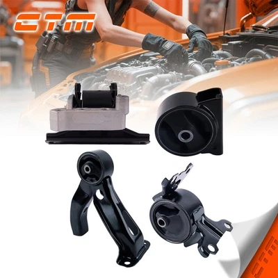 4PCS Engine Motor & Trans Mount Set for 2008-2013 Mitsubishi Outlander 2.4L - Image 1 of 4