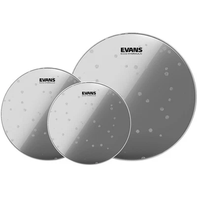 Evans Hydraulic Glass 10/12/14 Fusion Drum Head Pack - Image 1 of 3
