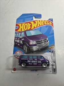 2021 Hot Wheels Purple Dodge Van, #55/250 - Picture 1 of 4