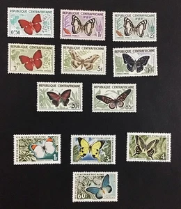 Central African Republic 1960-1963 XF MNH Sc#4-11, Sc#29-32,         (W47) - Picture 1 of 2