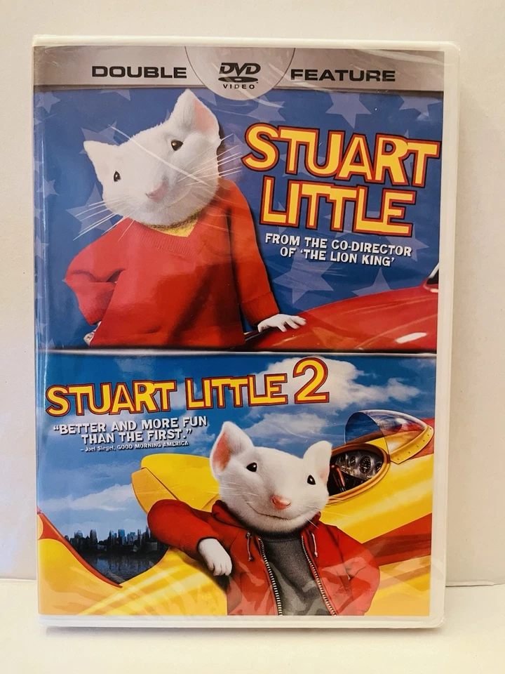 Stuart Little / Stuart Little 2 (DVD, 2013) Hugh Laurie, Geena Davis - Sealed Foto 1 de 2