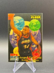 1996 Fleer/Skybox International - Glenn Robinson 'Around The World' - #49 - Picture 1 of 2