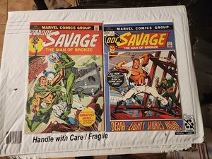 Doc Savage #1 4 Lot Of 2 Books (Marvel Comics 1972) - Picture 1 of 1