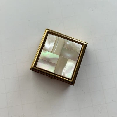 Pastillero Weisner of Miami vintage madreperla baratija Foto 1 de 4