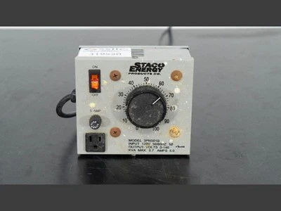 Staco 3PN501B ~ Variable Transformer ~ Input: 120 Output: 0-140V 5 Amps ~ USA - Image 1 of 4