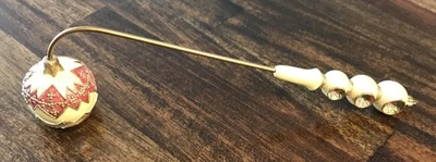 Adornos opulentos Boston Warehouse 1999 vintage taponador de velas Foto 1 de 4