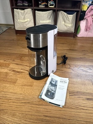 Máquina de té helada Jura Capresso 624 con jarra de vidrio de 80 oz con manual Foto 1 de 4