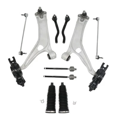 12x Front Lower Control Arms Ball Joints Tie Rods Links For Honda Accord 2018-22 - Image 1 of 4